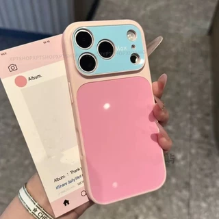 สีประกบอะคริลิเคสโทรศัพท์สําหรับ ไอโฟน 17 มือโปร สูงสุด 16 15 14 กันกระแทกป้องกันปลอก