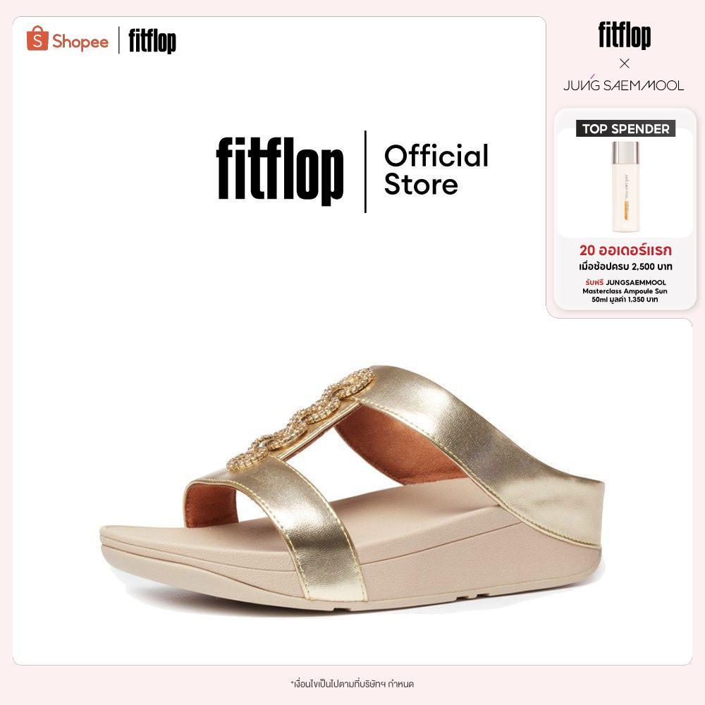 FITFLOP FINO รองเท้าแตะแบบสวมผู้หญิง รุ่น CH1-675 สี Platino