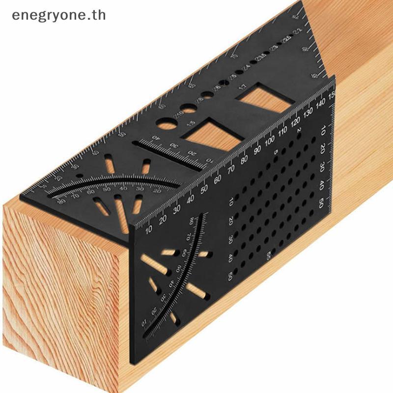 EOTH 3D Miter เครื่องมือวัดมุมไม้บรรทัดมุมมัลติฟังก์ชั่นช่างไม้เส้นไม้บรรทัดวัดสี่เหลี่ยม 45 90 องศาเส้นบรรทัดวัด
