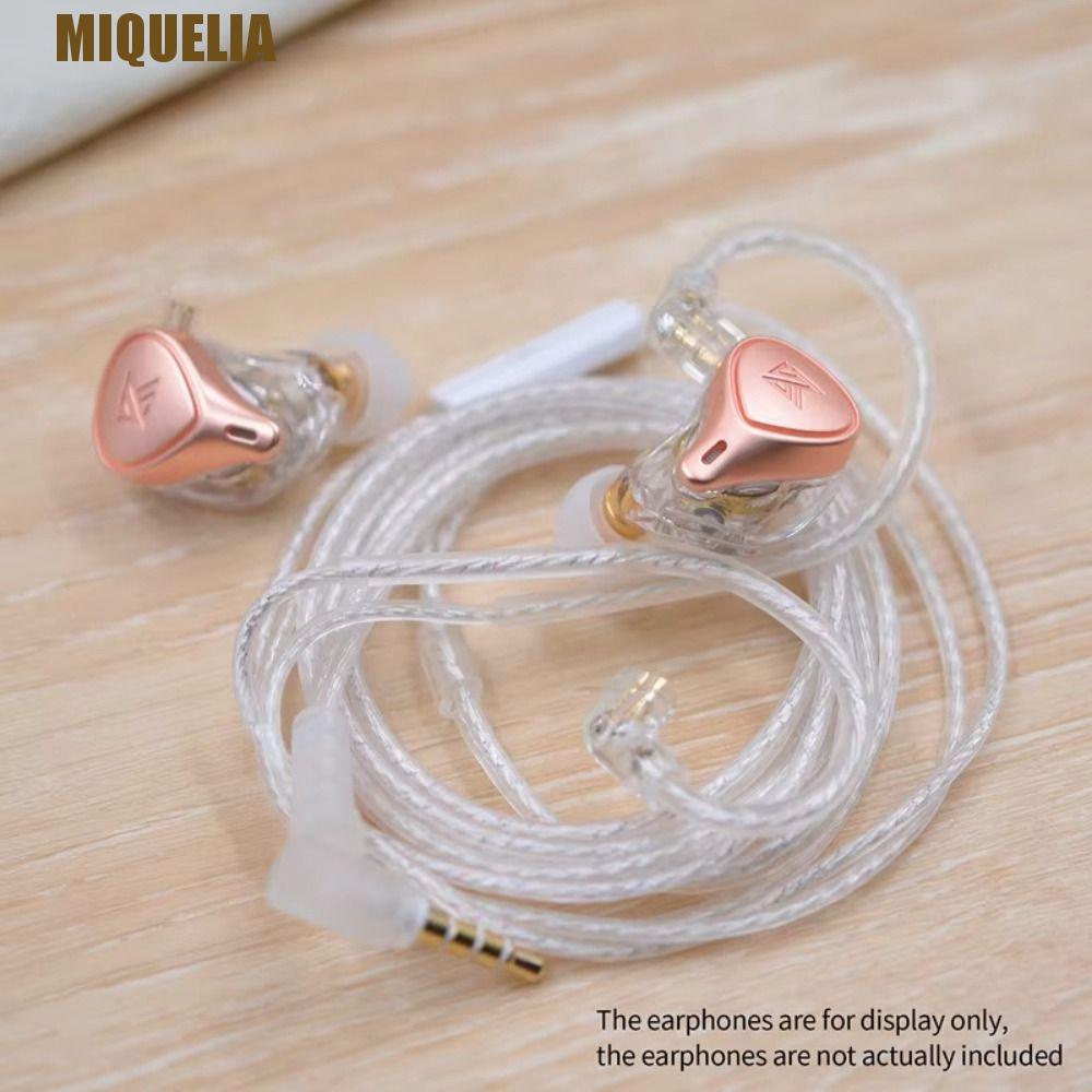 MIQUELIA KZ สายหูฟัง, สายอัพเกรดชุบเงิน สายหูฟัง KZ, Consumer Electronics พร้อมไมโครโฟนในหูหูฟังแบบม