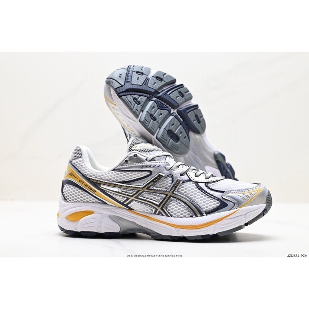 รองเท้าวิ่ง ASICS ASICS ASICS GT-2160 ระบายอากาศได้ดีและเพิ่มสมรรถภาพการวิ่ง เหมาะสําหรับสวมใส่ในชีว