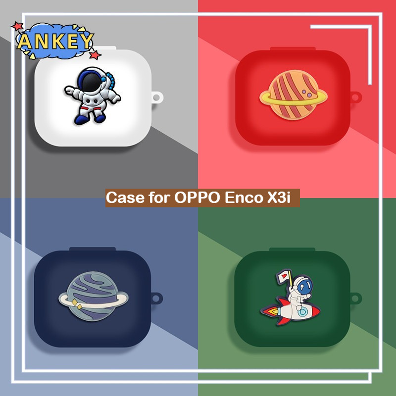 Case for OPPO Enco X3i Protective Silicone Cute Cartoon Covers Wireless Earbuds Shell TWS Headphone 