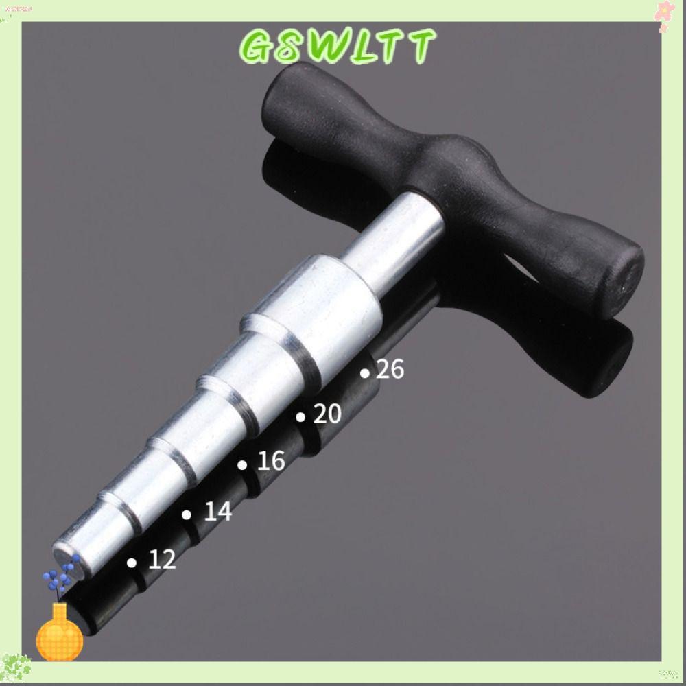GSWLTT Creative 16-32mm Manual Tube Expanders สําหรับ PVC PPR, T รูปร่างการดําเนินงานในพื้นที่แคบอลูมิเนียมท่อพลาสติก Rounder, คู่มือโลหะขยายเครื่องมือ