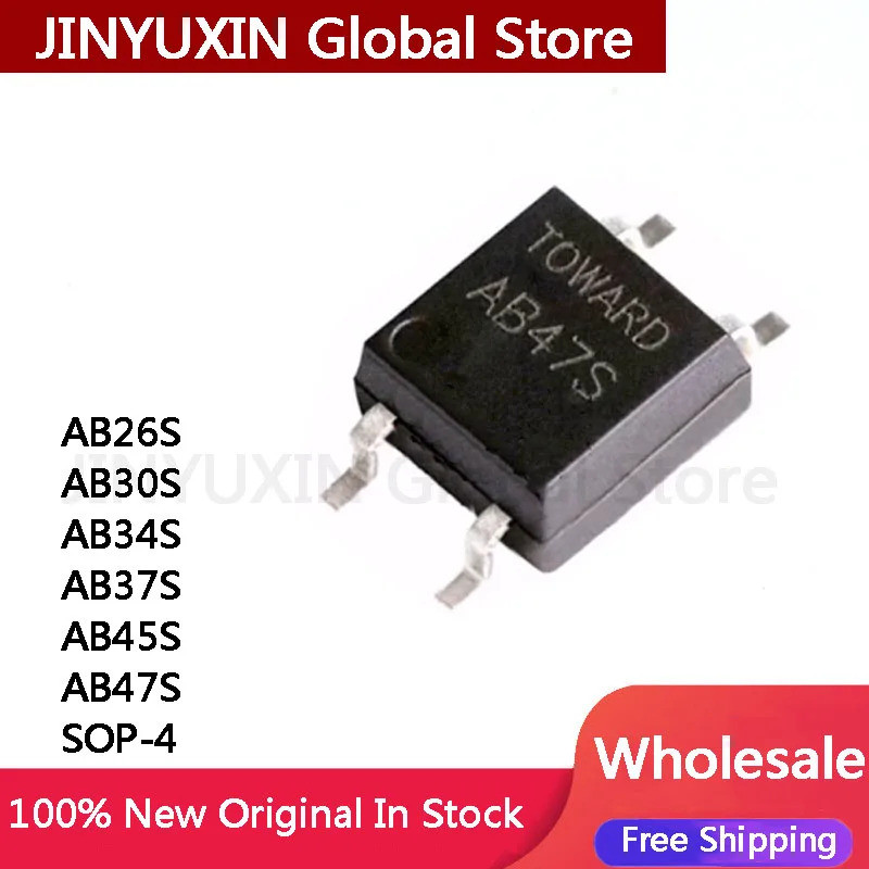 5 ชิ้น AB47S AB26S AB30S AB34S AB37S AB45S SOP-4 ชิป IC ในสต็อกขายส่ง