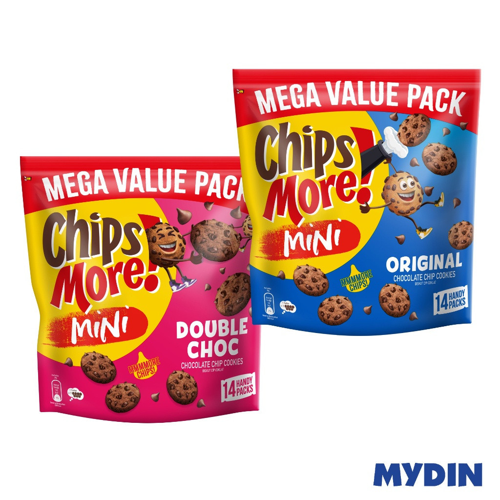 Chipsmore คุกกี้ช็อกโกแลตชิป Handy Mega Value Pack (4x4g) - Variants