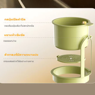 เรเดียนท์ซิน ครัวขยะกรอง,ท่อระบายน้ําอย่างรวดเร็วที่ถอดออกได้อ่างล้างจานแขวนตะกร้ากรอง,สร้างสรรค์ทําความสะอาดง่ายมัลติฟั
