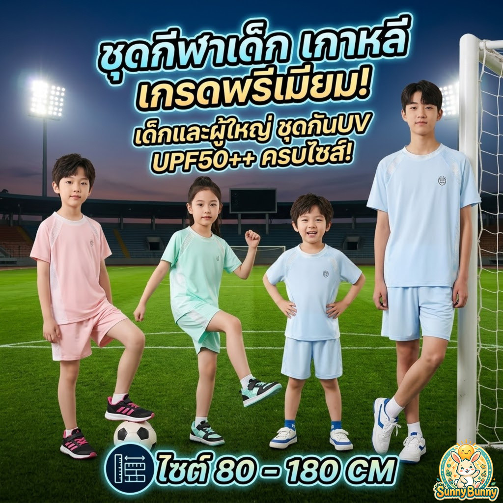 เสื้อแขนสั้น กางเกงขาสั้น ชุดกีฬา กันแสง กันแดง ชุดแขนสันตาข่าย สีชมพู สีน้ำเงิน สีเขียว กันUV UPF 50+