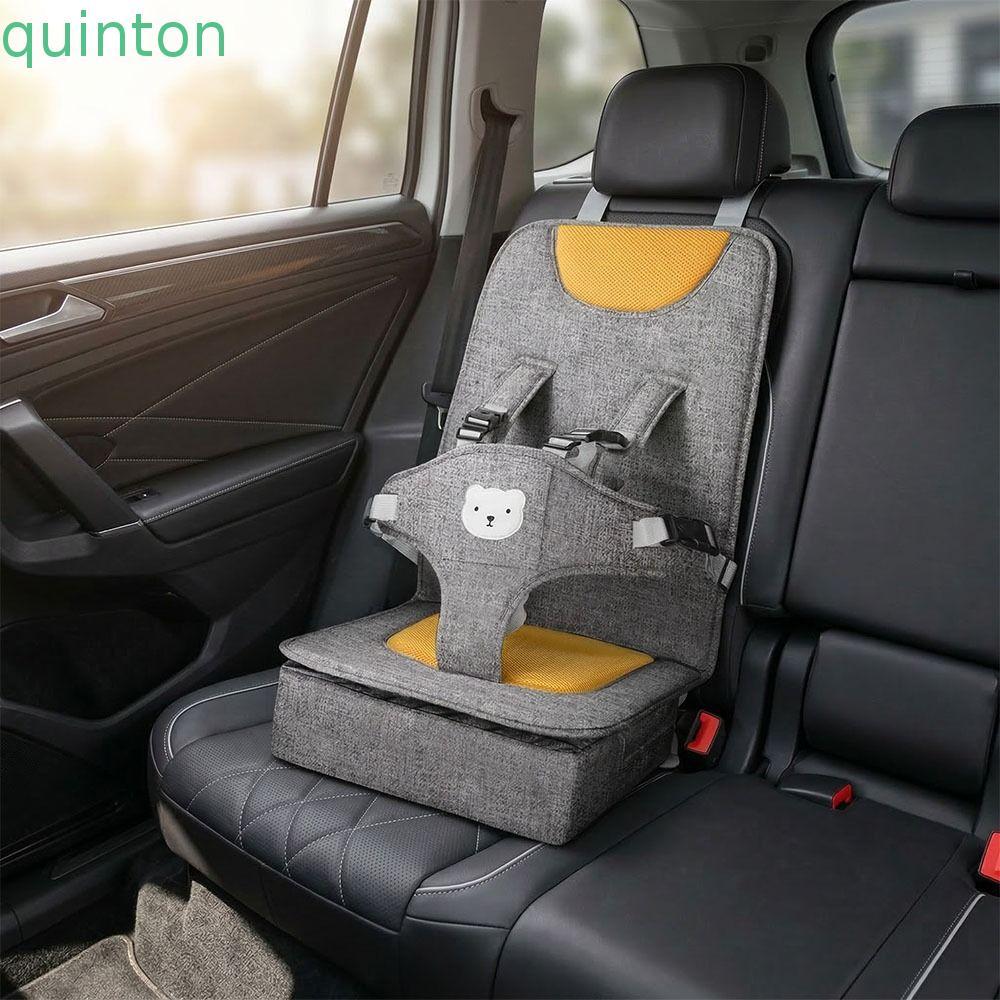 QUINTON เบาะบูสเตอร์พกพาพับได้สําหรับทารก รองรับการเดินทาง มัลติฟังก์ชั่น รองรับสากล