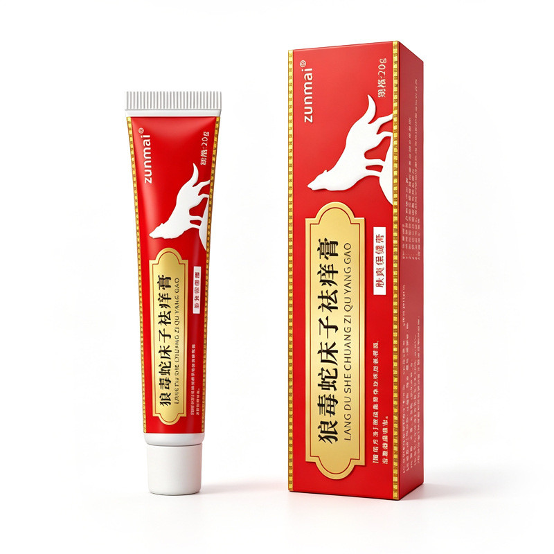 Wolf Venom Snake Bed Itch Removal Cream Red Dot Itch Relief Cream ผิวภูมิแพ้ภายนอกใช้ Relief Cream I