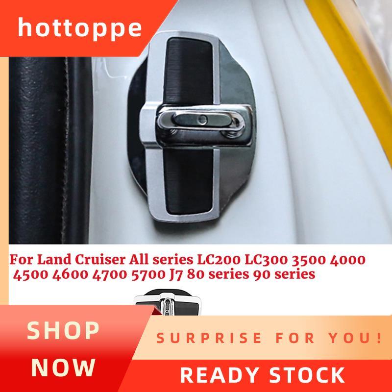 hottoppe1 ชุดล็อคประตูรถยนต์หัวเข็มขัดสําหรับ LC200 LC300
