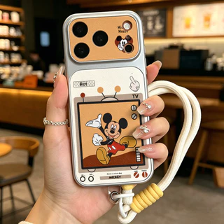 ❤️เคส Apple เคสที่รองรับ iPhone เคสไอโฟน 17 16 15 14 13 12 11 PRO PROMAX PLUS AIR เรียบง่าย Apple 17PROMAX-BXMBKP93-94