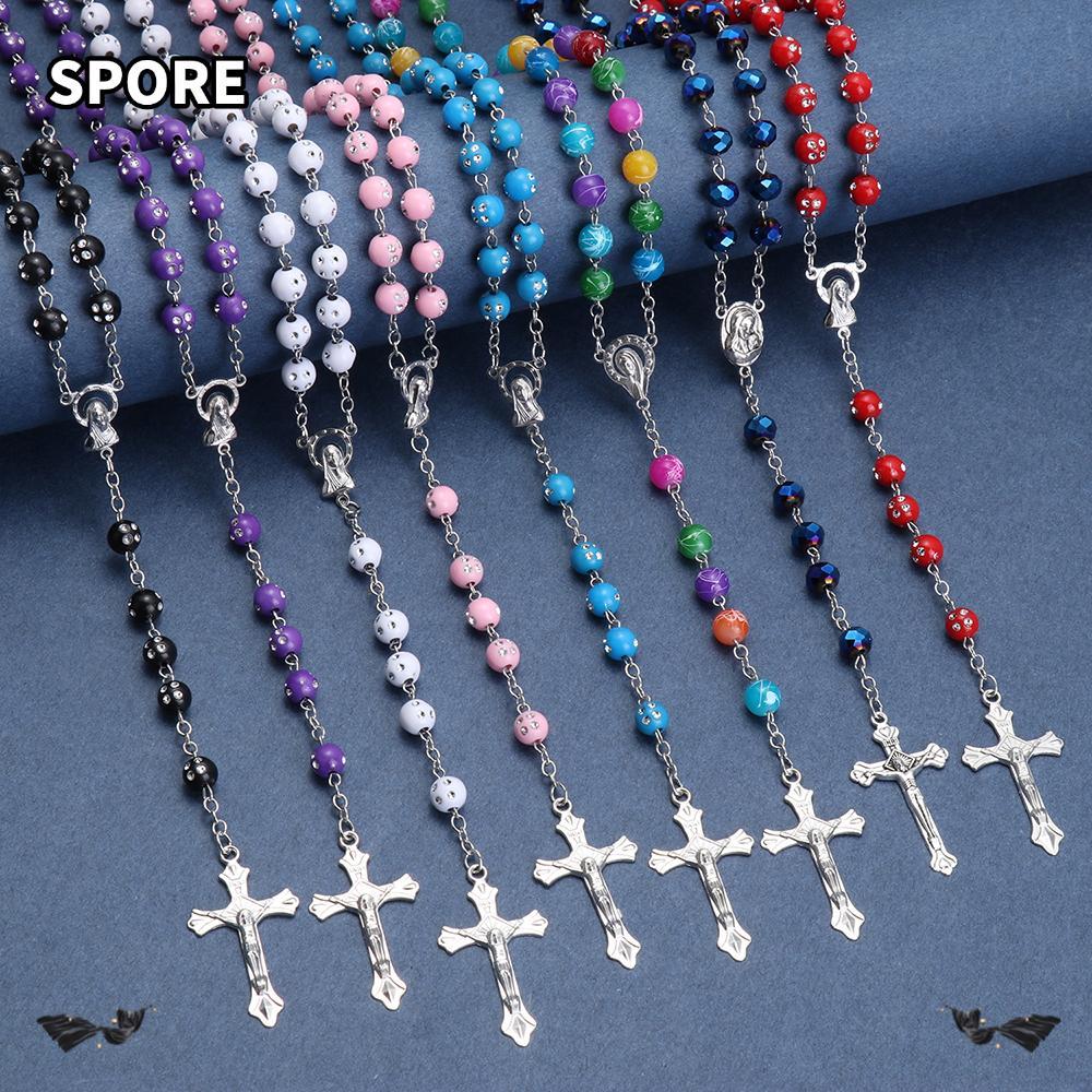 SPORE 1 PC คาทอลิกสร้อยคอชุดของขวัญรูปแบบต่างๆ