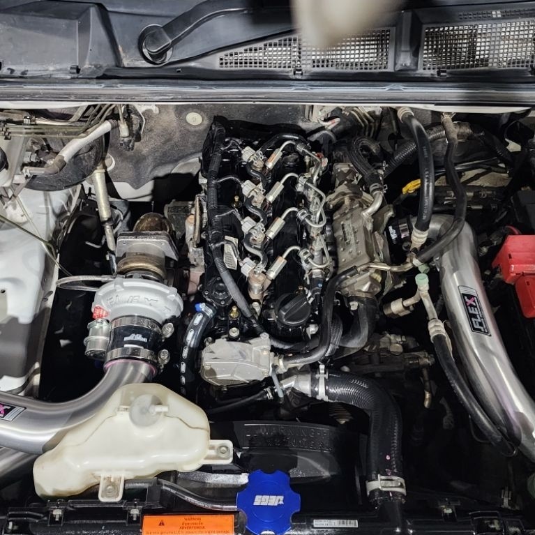 ชุด KIT เทอร์โบ +อินเตอร์ ดัดทราย Flex สำหรับ isuzu 1.9 2020-2024