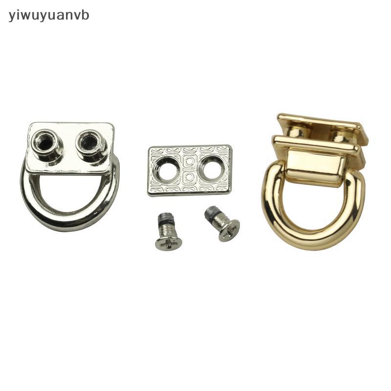 Yiwuyuanvb] D แหวนคลิปด้านข้าง สกรูเชื่อมต่อสายรัดเข็มขัดแขวน DIY อุปกรณ์เสริมฮาร์ดแวร์