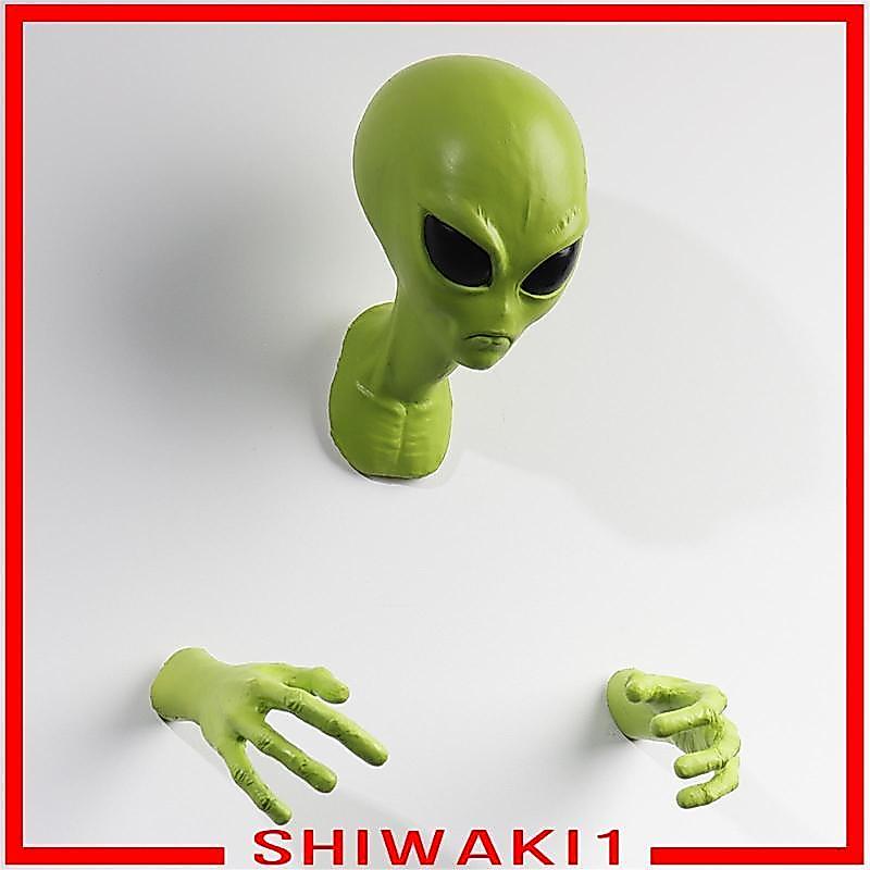 [Shiwaki1] Wall Sculpture Alien – Handcrafted Item, Collectors Item, ตกแต่ง, ฮาโลวีน