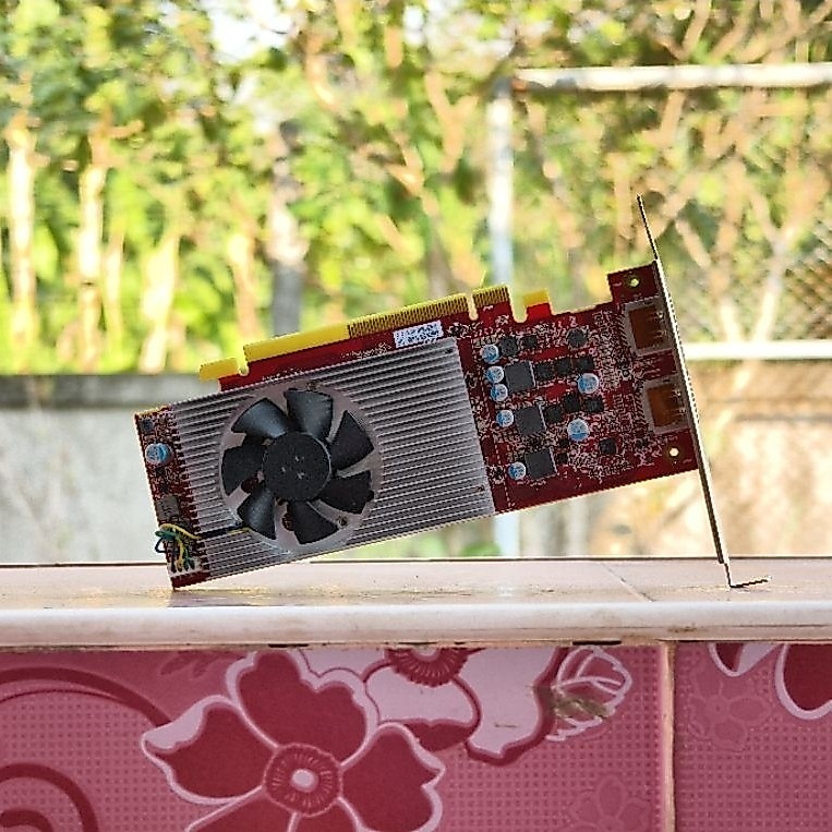 Dell OEM RX550 2GB GDDR5 การ์ดจอเล็ก Low Profile Single  Slot