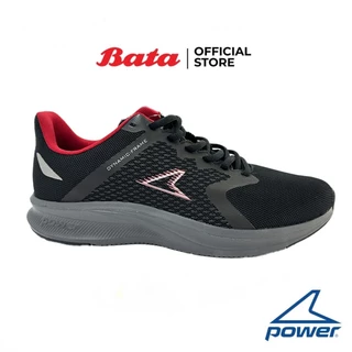 Bata บาจา รองเท้ากีฬาวิ่งออกกำลังกายแบบผูกเชือก สำหรับผู้ชาย รุ่น HARROW PLUS KAZAM สีดำ รหัส 8286819