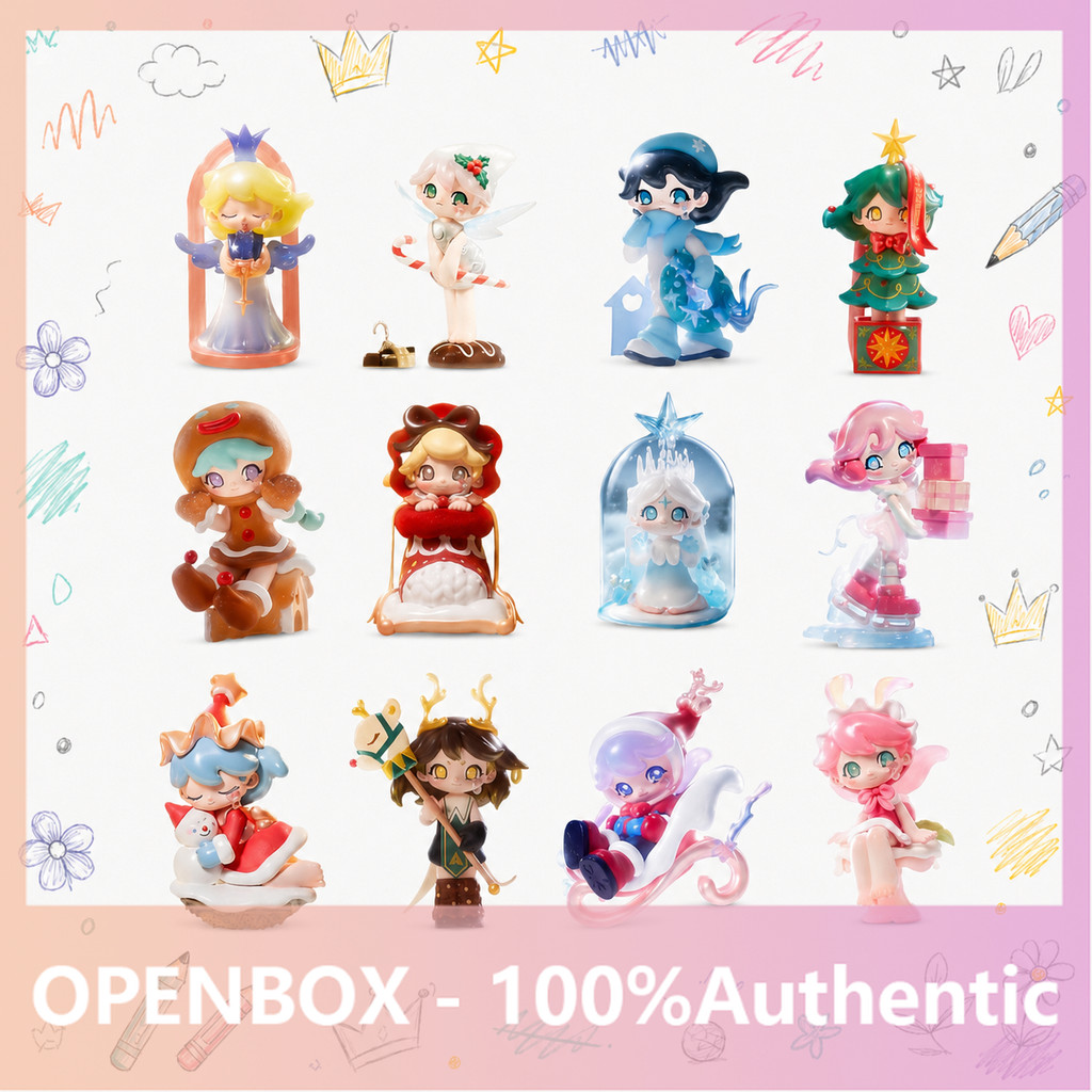POPMART AZURA Warm Winter Christmas Series Mystery Box ของขวัญของแท้