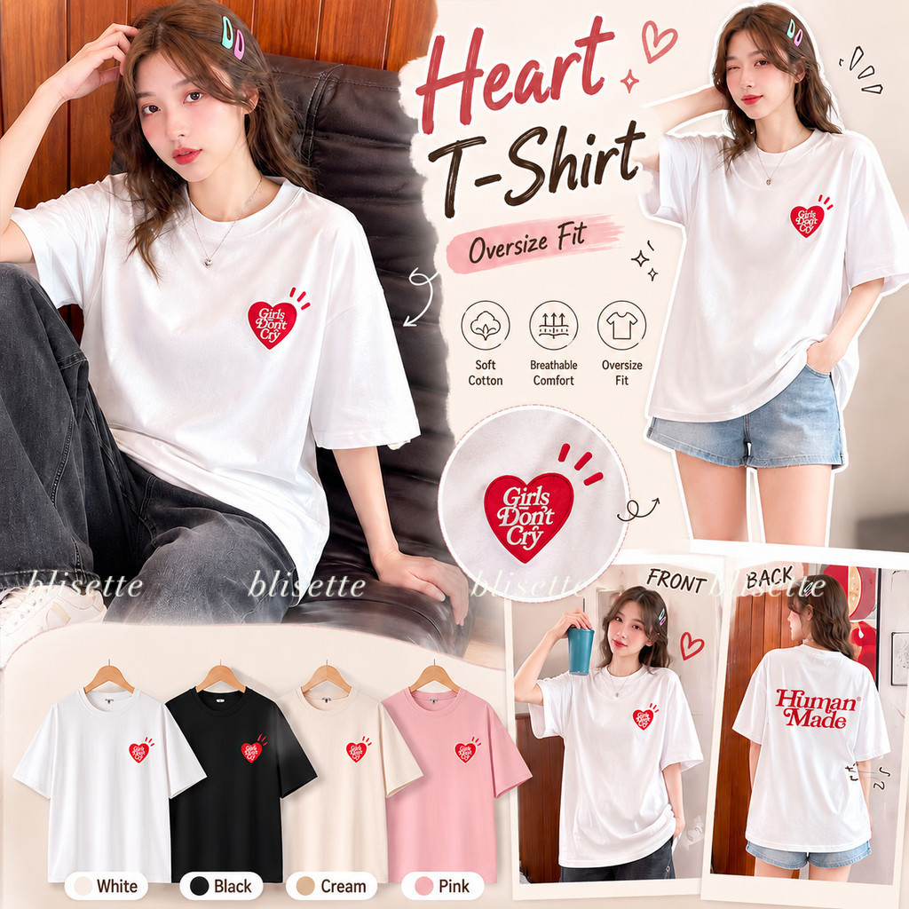 【จัดส่งจากประเทศไทย】❤เสื้อยืดแขนสั้นคอกลมพิมพ์ลาย เหมาะสำหรับทั้งชายและหญิง โดยเฉพาะวัยรุ่น COD