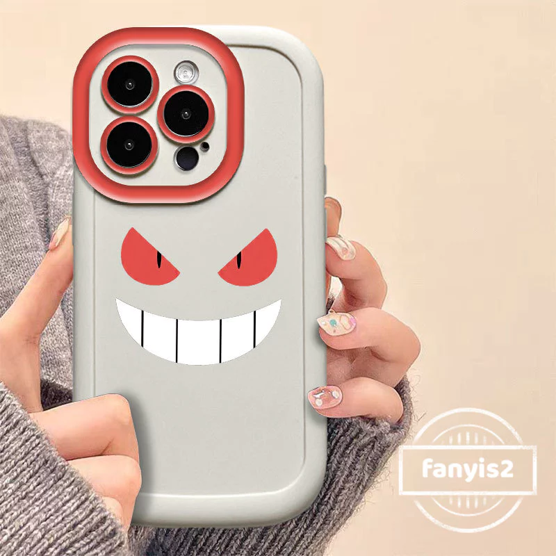 เคสลายการ์ตูนยิ้มสำหรับ Realme C25s C15 C11 C21Y C12 C53 C63 C55 C30 C35 C25Y C65 C67 C33 9i 8i 5 5i 5s C3 Narzo 50A 50i thumbnail 9