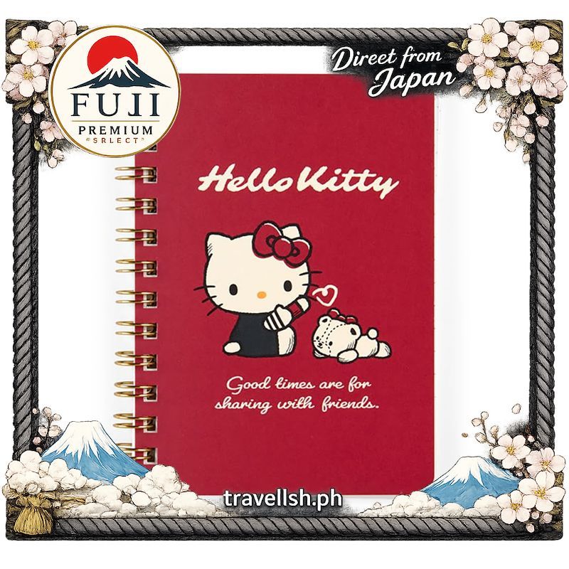 สมุดบันทึก B7 Ring Notebook Sanrio [Sanrio] 【Direct from Japan】