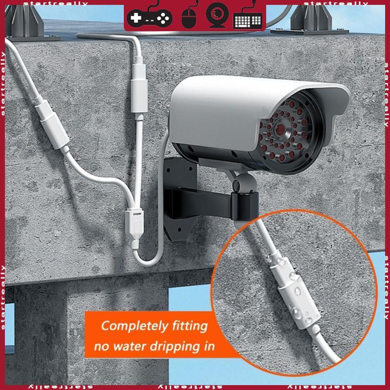 ST Type C Splitter สายชาร์จสําหรับกล้องรักษาความปลอดภัยพลังงานแสงอาทิตย์ 5V 0 5A 1A 2A Power