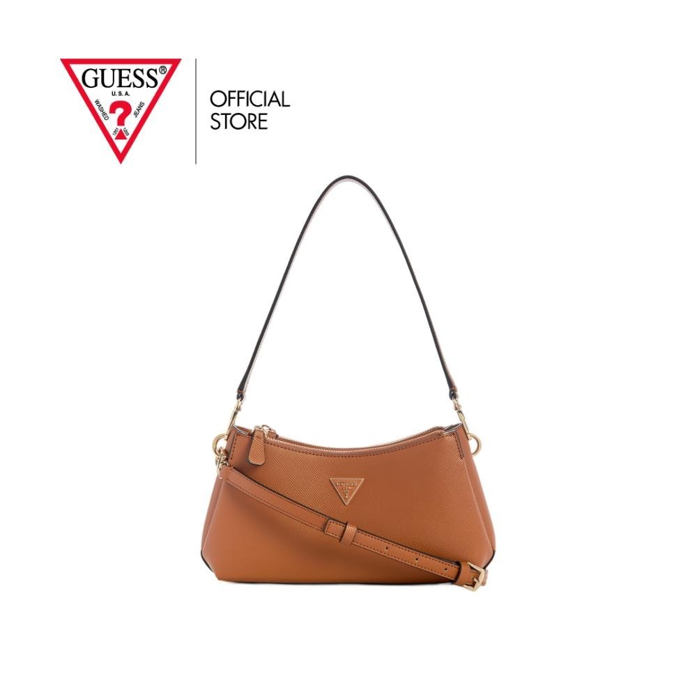 กระเป๋า Guess รุ่น ZG967273 NOELLE II 3 COMP SHLDR XBODY สีน้ำตาลอมเทา