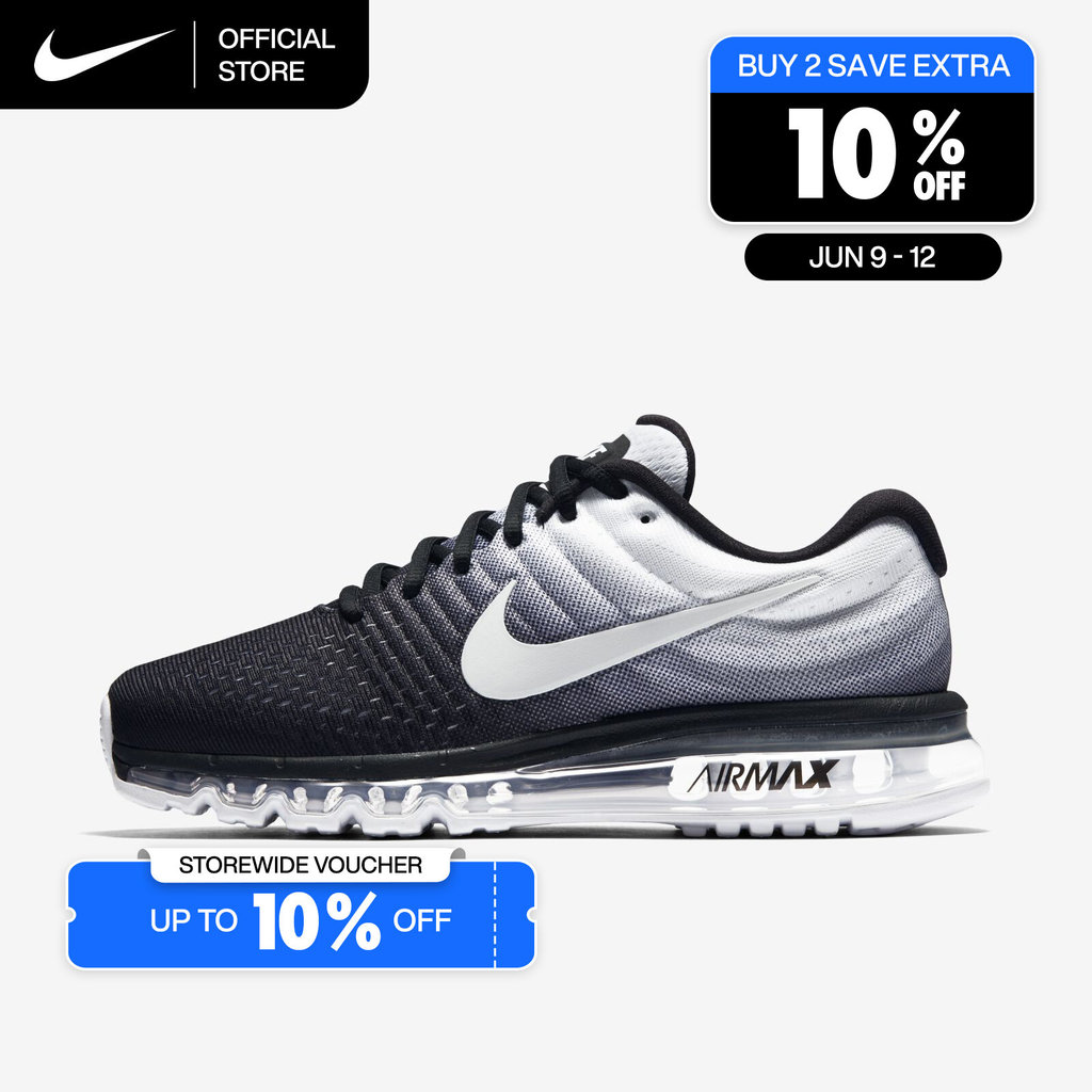 Nike Men's Air Max 2017 Shoes - Black [849559-010]