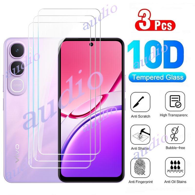 Vivo Y31s 5G 3 ชิ้นกระจกนิรภัยป้องกันหน้าจอสําหรับ vivo Y31s Y31S VivoY31s 5G ใสป้องกัน Slim ฟิล์มสํ