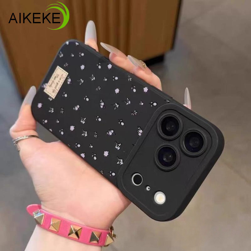 สไตล์เกาหลีสีม่วงสดดอกไม้เคสโทรศัพท์สําหรับOPPO Reno 6 Pro Lite 5 Pro Lite 6Z 5F 5Z 4 Pro Lite 4Z 4F