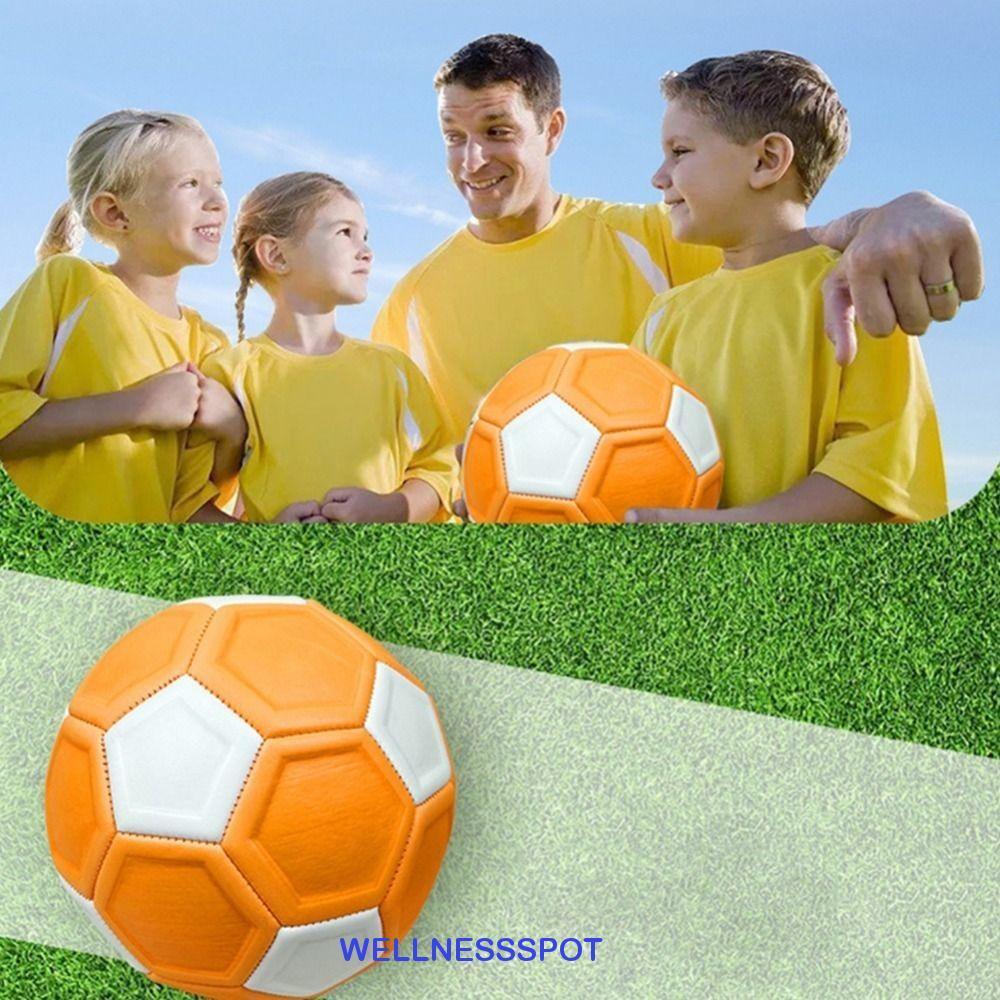 ลูกฟุตบอล WELLNESSSPOT Curve ขนาด 3/4/5 ฟุตบอลเยาวชนสันทนาการ เส้นโค้งสันทนาการกีฬาของเล่นฟุตบอล Trainin Match Football Kick Curving