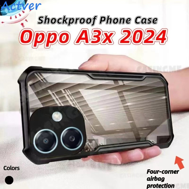 ⚡️ส่งจากไทย⚡️HHL แข็ง เคสกันกระแทก เคสใส สำหรับ Oppo A6 A6T A6Pro A6X