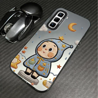 เคสสําหรับ infinix hot 50 60 pro plus hot 50i 60i 4g 60 pro+ 5g 60i 4g เคสโทรศัพท์เคสแข็งกันกระแทกดีไซน์ใหม่ความงามน่ารักการ์ตูนเย็บปักถักร้อยสําหรับสาว CYCXX1
