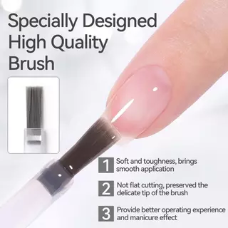 【Local】BORN PRETTY Strong Base Gel Polish Super Top Coat ติดทนนาน Soak Off เจลเคลือบเงาเล็บ 15ml