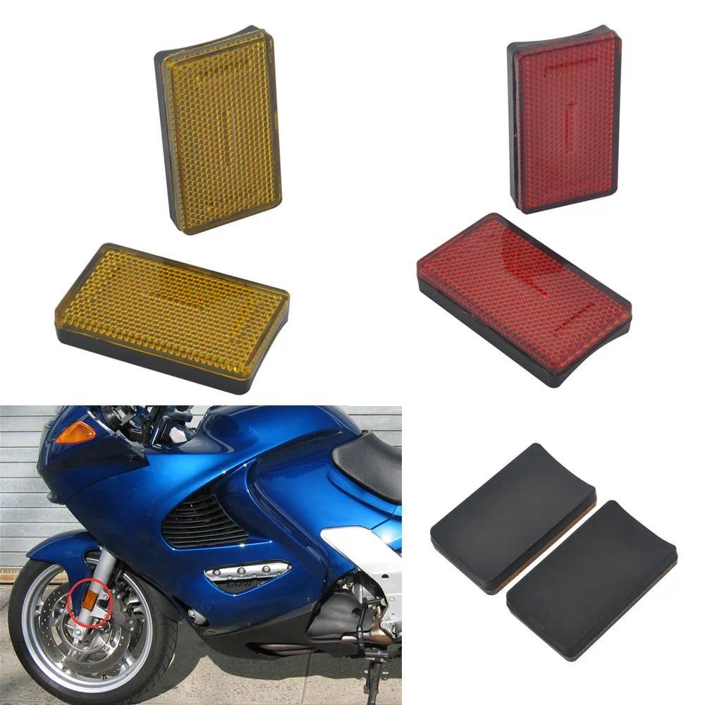 AF แผ่นสติกเกอร์สะท้อนแสงขา garpu depan Motor 2ชิ้นสำหรับ K1200RS BMW R1200RT R1200R R1200 GS R9t ผจ