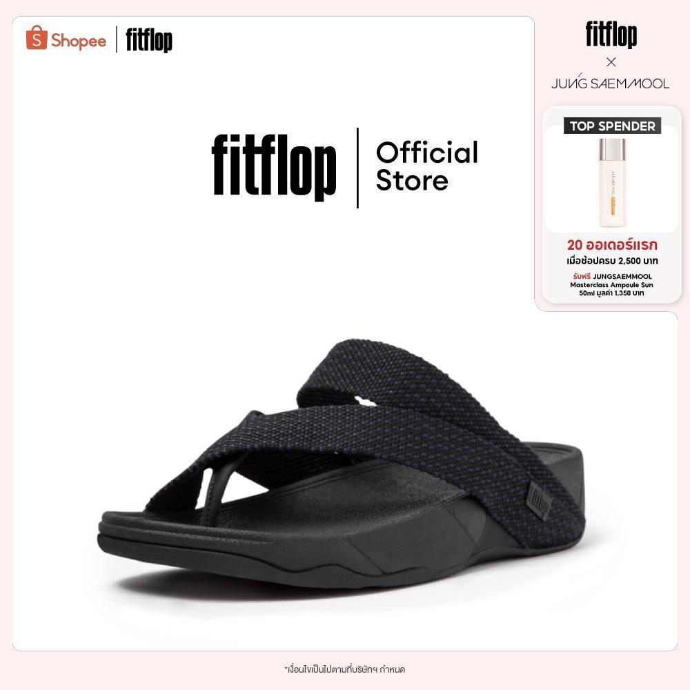 FITFLOP SLING รองเท้าแตะแบบหูหนีบผู้ชาย รุ่น H06-841 สี Black/Sea Blue Mix