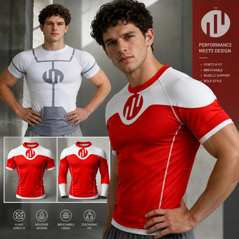 Invincible Viltrumite คอสเพลย์ Rash Guard เสื้อบีบอัดผู้ชายผู้หญิง MMA BJJ ออกกําลังกายแขนยาวเครื่อง