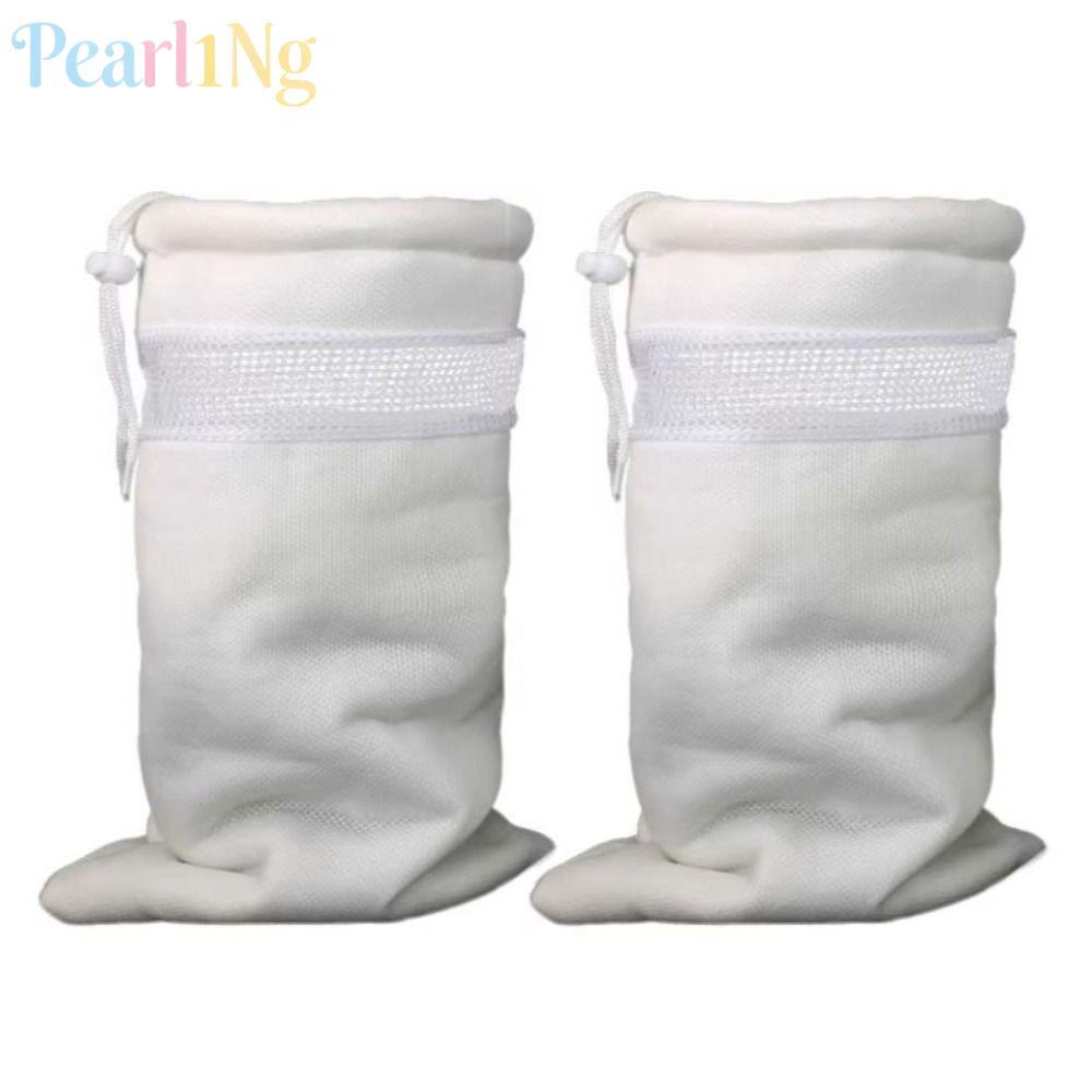 PEARLTH ถุงกรองตู้ปลา ล้างทําความสะอาดได้ หนา ป้องกันการล้น สําหรับกรองด้านล่างถังปลา