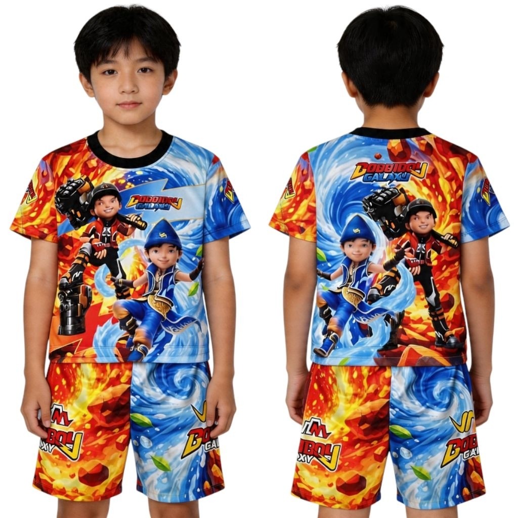 TP PREMIUM - ใหม่ล่าสุด VIRAL BOBONIBOY MOTIF BOYS SUITS MADE IN MILANO JERSEY MATERIAL สําหรับ AGES