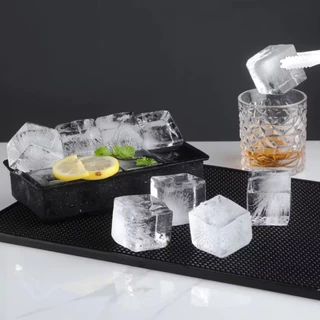 ZZ HOME01 เครื่องทําลูกน้ําแข็งซิลิโคนเกรดอาหาร-แม่พิมพ์ถาดน้ําแข็ง ทําเอง สําหรับตู้แช่แข็งวิสกี้ค็อกเทล