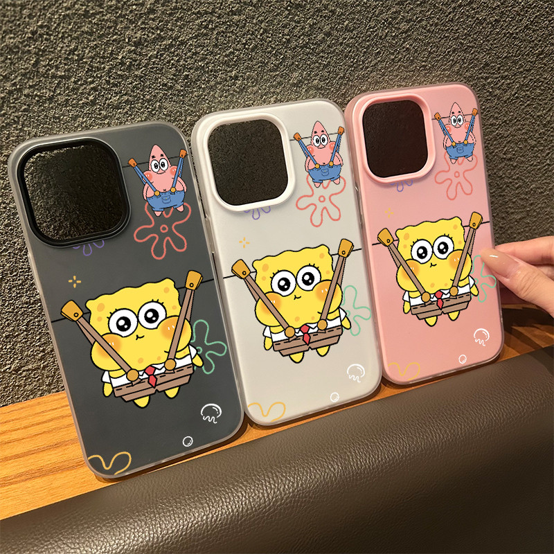 เคสเจลลี่ 2in1 สำหรับ Samsung A36/A13/A06/A17/A54/A55/F05/F14/A16/A57/M14/A37 นุ่มสบายมือ เลนส์กล้องกันรอย สไตล์เกาหลี