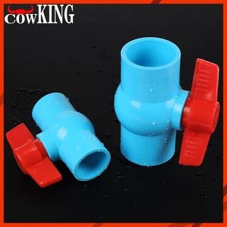 COW KING บอลวาล์ว PVC แข็งแรง ทนทาน ขนาด 1/2", 3/4", 1", 1.5", 2" บอลวาล์ว ก๊อก วาล์ว บอลวาล์ว PVC BuildCore