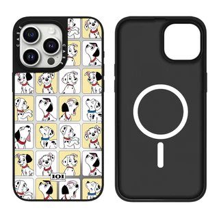 Magnetic Dalmatian สุนัขสําหรับแมวกระจกเคสโทรศัพท์สําหรับ iPhone 17 Pro Max 16 ProMax 15 14Plus 13 12 11 Anti-vibration เคสโทรศัพท์