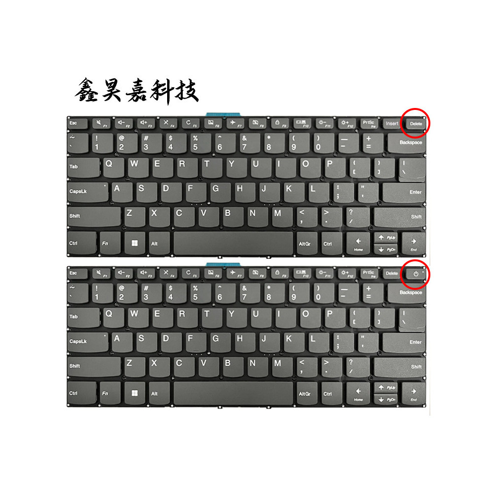 เหมาะสําหรับ Lenovo V14-IKB V14-IIL V14-IWL V14-ADA V14-ARE V14-IGL คีย์บอร์ด