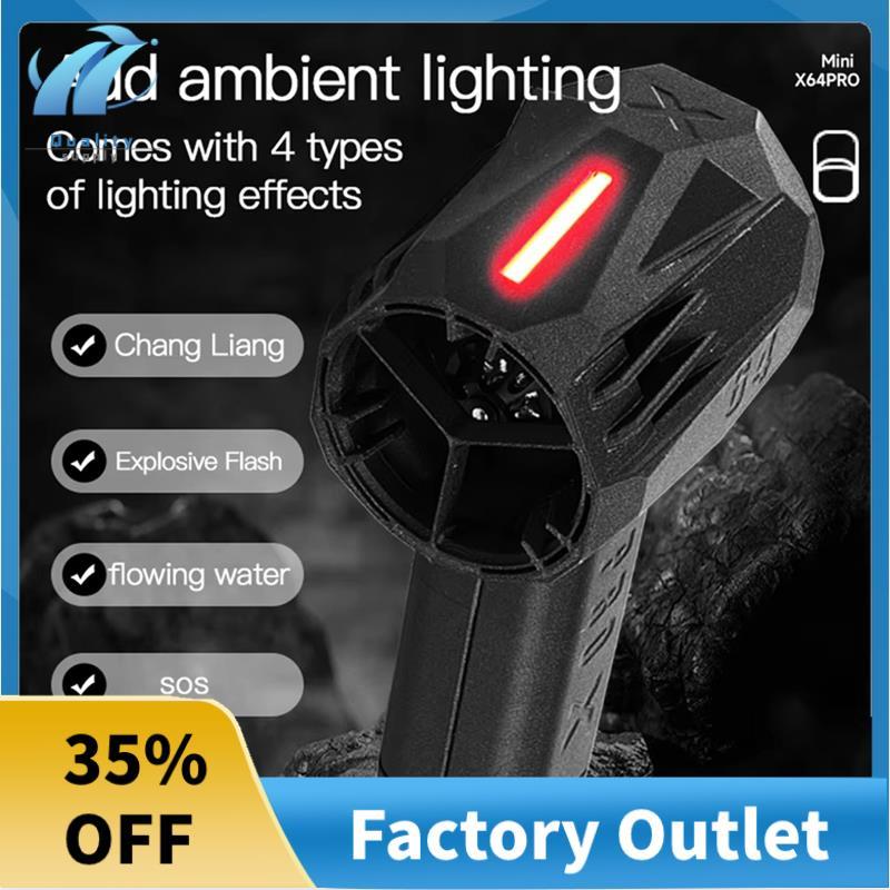 X64 PRO Duct Fan Turbofan X64 Blower Fan Air Blower Mini Car Wash Cleaner มอเตอร์ไร้แปรง SOS Ambient
