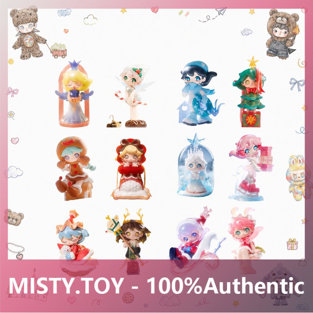 POPMART AZURA Warm Winter Christmas Series Mystery Box ของขวัญของแท้