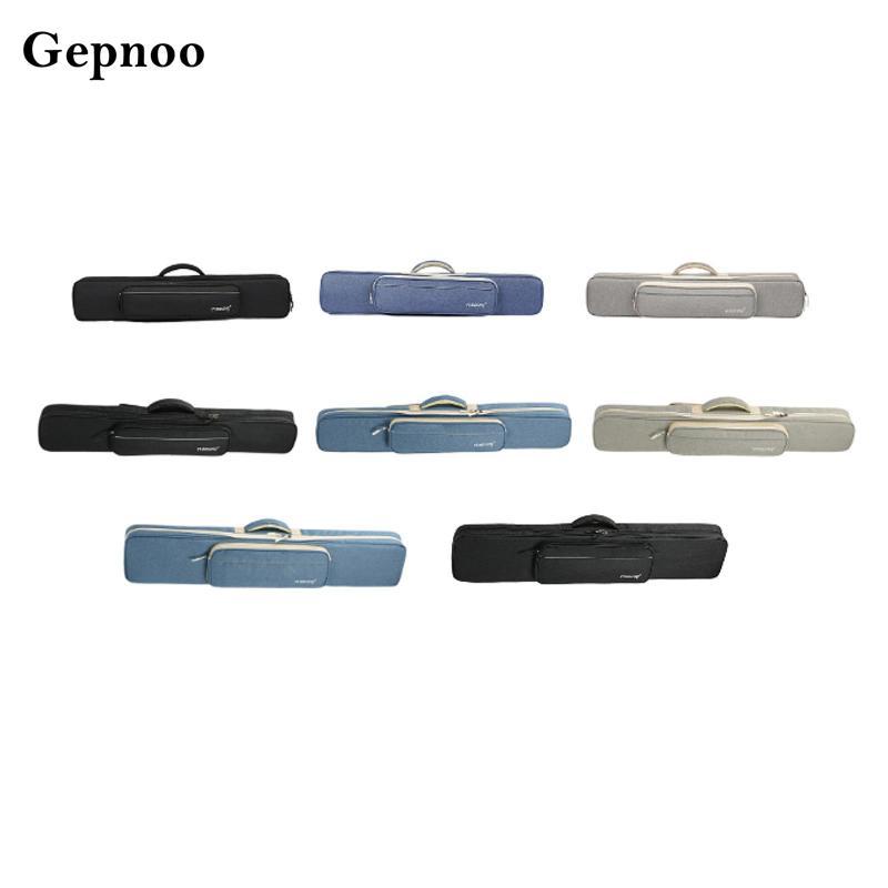 Gepnoo Pool Cue Case 3x4 คอนเทนเนอร์ 1/2 Snooker Pool Cue Bag Carrier Pool Cue Pouch