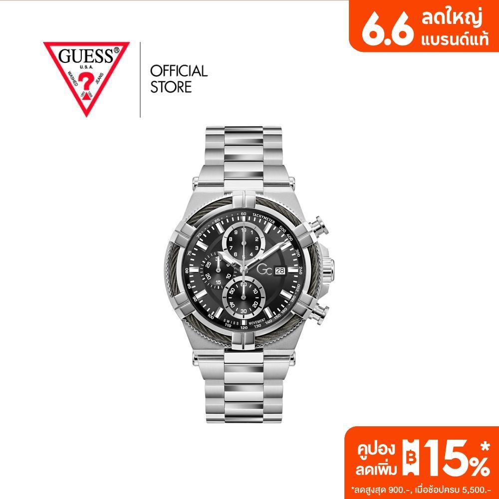 GUESS GC นาฬิกาข้อมือ รุ่น Gc IronForce Z76001G2 สีเงิน