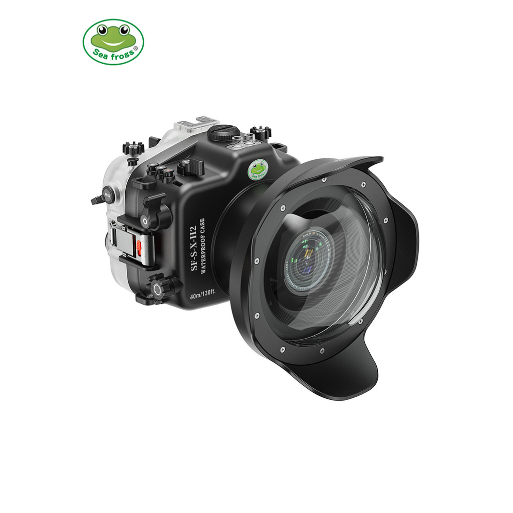 Sea Frog กล้องกันน้ําถ่ายภาพใต้น้ําเหมาะสําหรับ Fuji XH2/XH2S กล้องดําน้ําฝาครอบป้องกัน