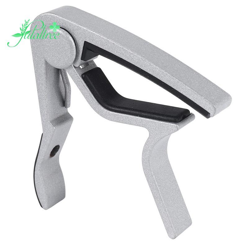 [ ]Perfect Folk Acoustic Guitar Trigger Change Capo Silver
